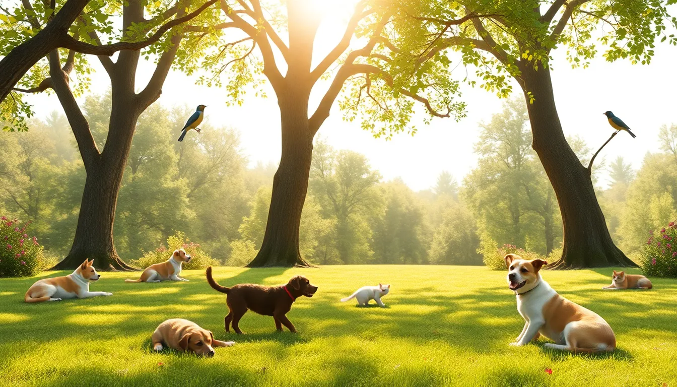 고양이와 함께 휴식을 취하는 모습