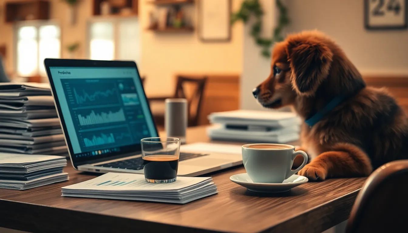 반려동물 카페 이미지